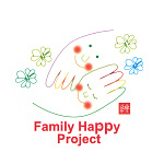 株式会社ウォーキング様:Family Happy Projectロゴマーク
